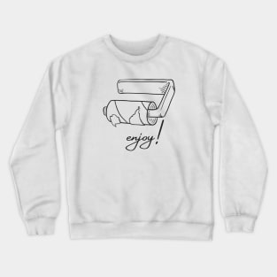 Enjoy! Crewneck Sweatshirt